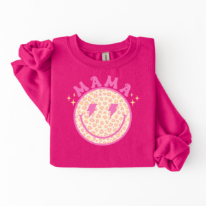 Cheetah Smiley Face MAMA