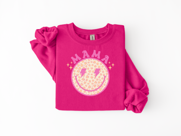 Cheetah Smiley Face MAMA