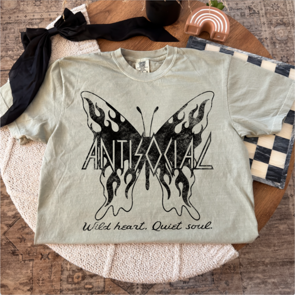 AntiSocial Butterfly (Tshirt Only)