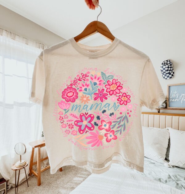 Spring Floral Mama (Tshirt Only)