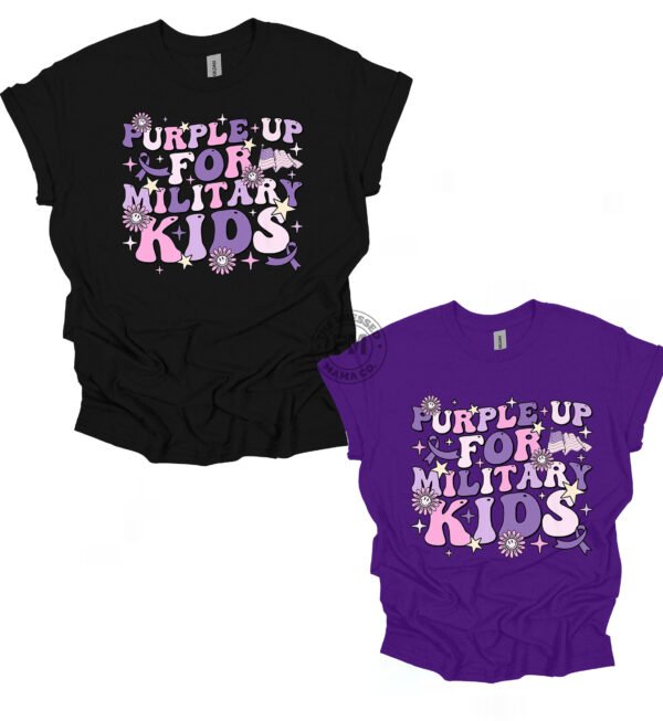 Purple Up for Military Kids (Adult, Toddler & Youth)