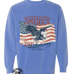 USA America 250th Anniversary (tee or crew)
