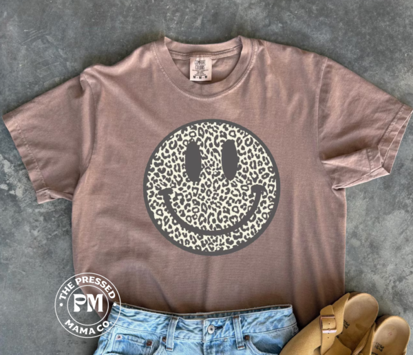 44 Cheetah Smiley Face