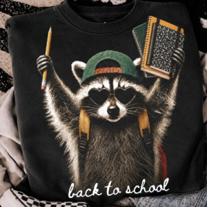 Back to School Raccoon