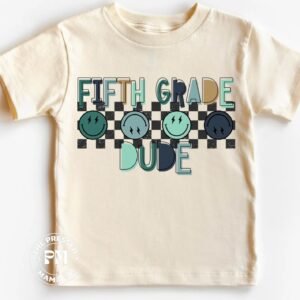 Grade Retro Checkered DUDE (prek-6th)