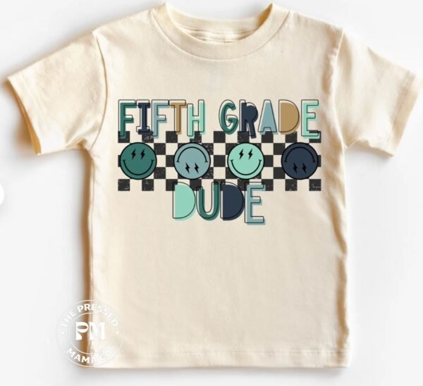 Grade Retro Checkered DUDE (prek-6th)