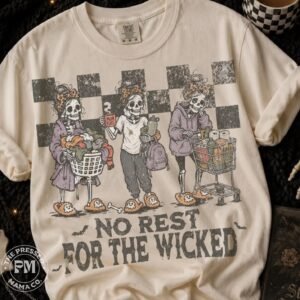 retro mama w/bats and checkered ghost (copy)