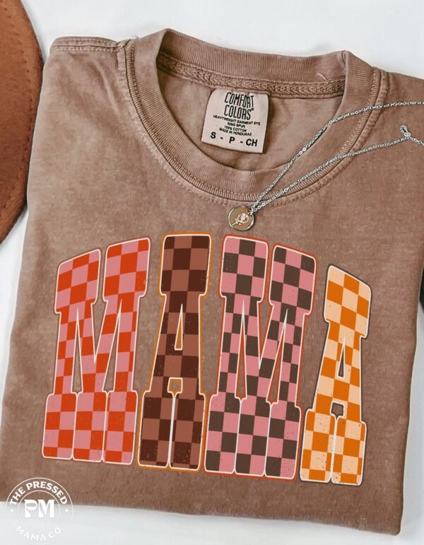 fall colored retro checkered fall colored retro checkered